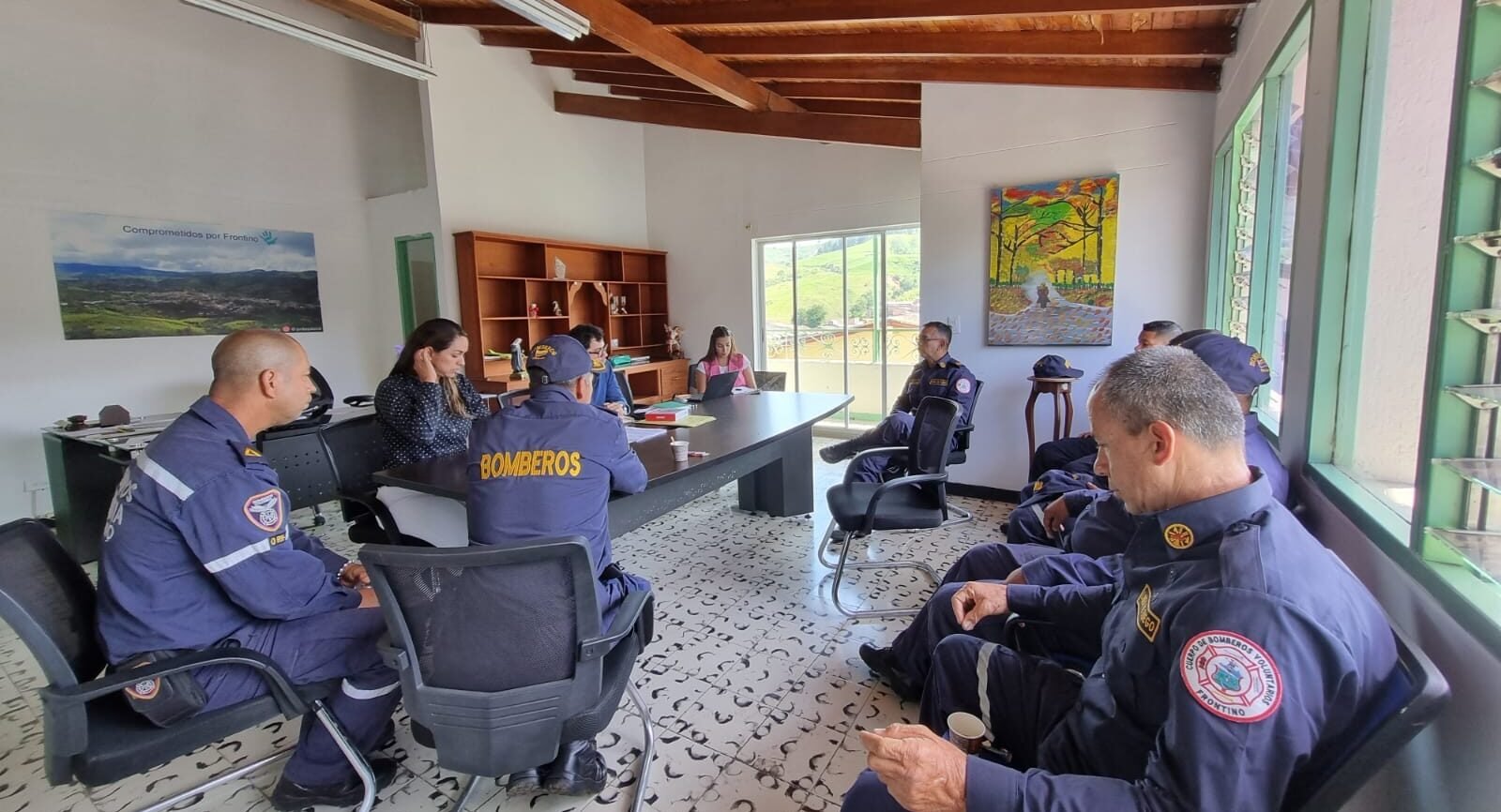 Alcaldía de Frontino y Cuerpo de Bomberos: Trabajo en Equipo por la Seguridad Ciudadana