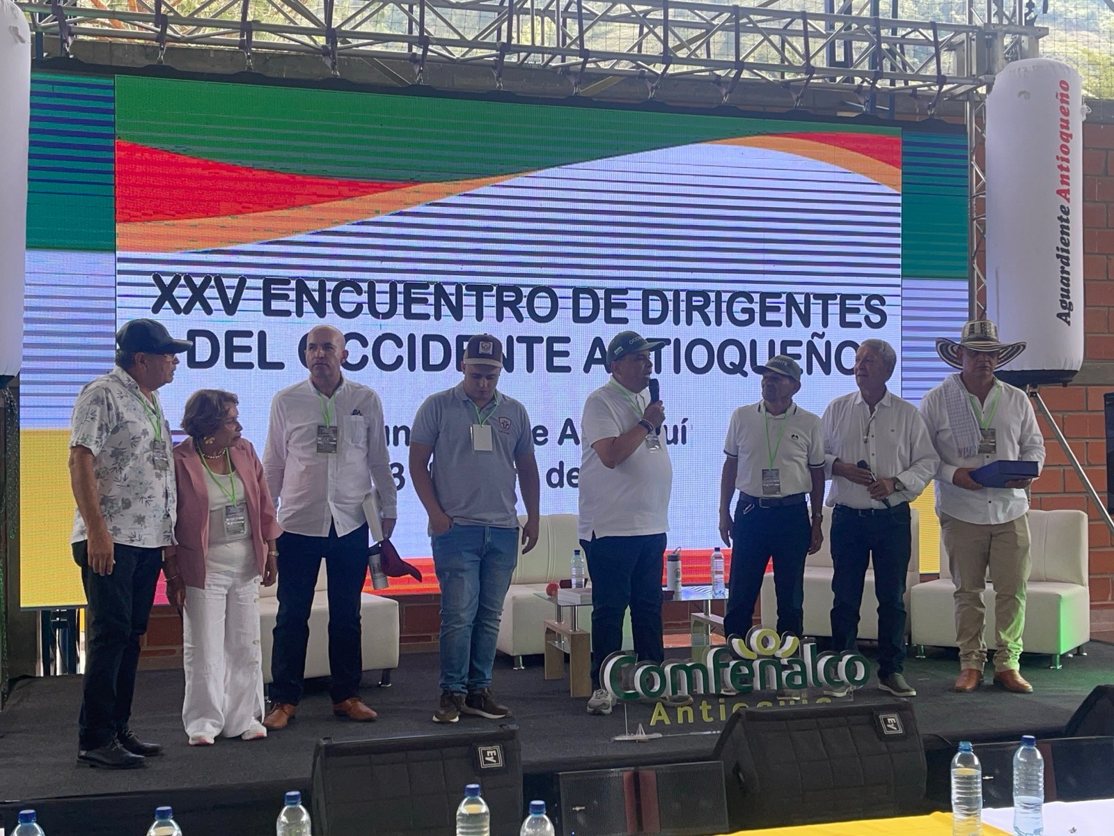 EL XXV Encuentro de Dirigentes de Occidente en Abriaquí, nutrido y exitoso