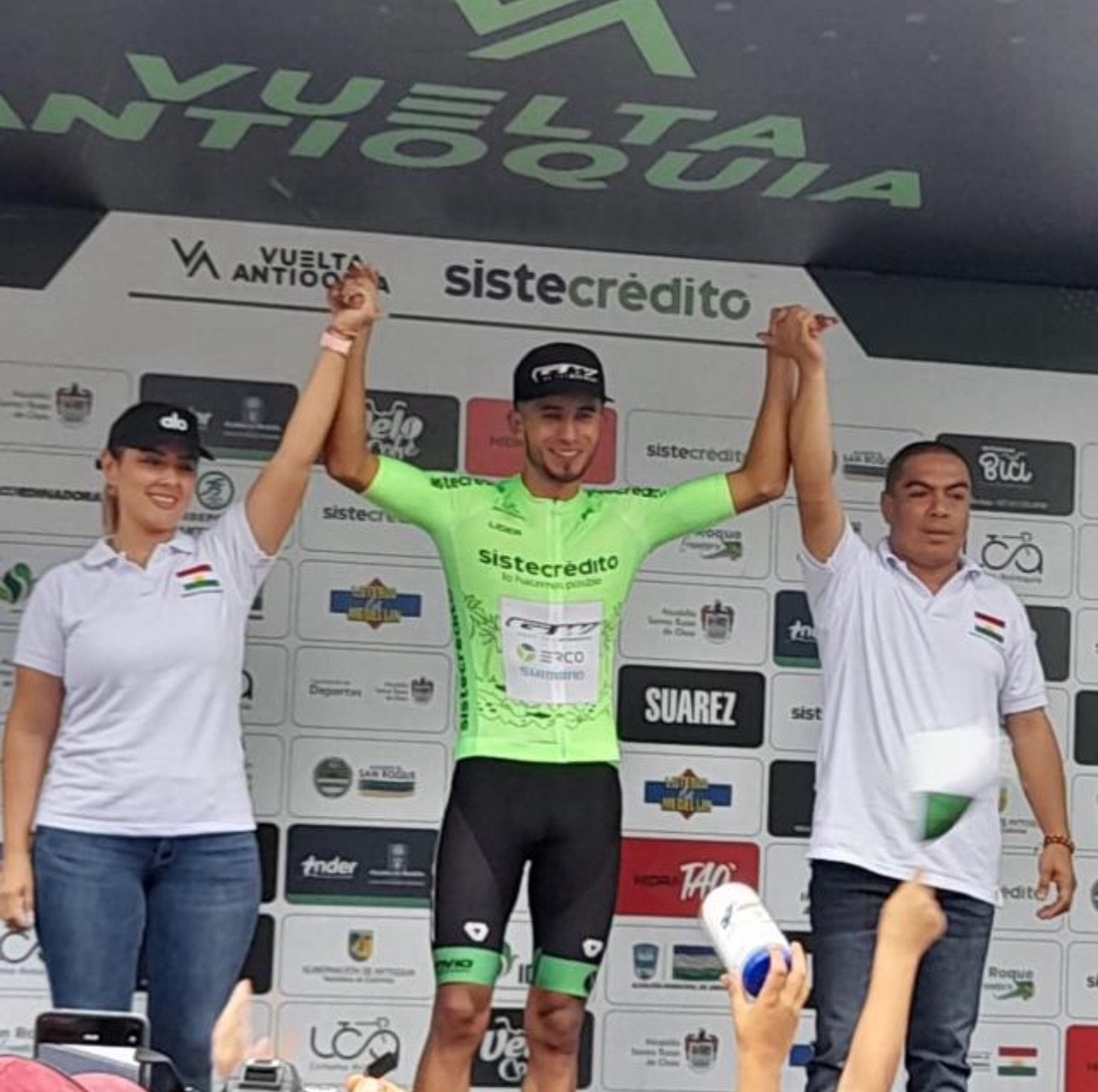 ¡Gran Éxito en la Llegada de la Segunda Etapa de la Vuelta a Antioquia en San Jerónimo!