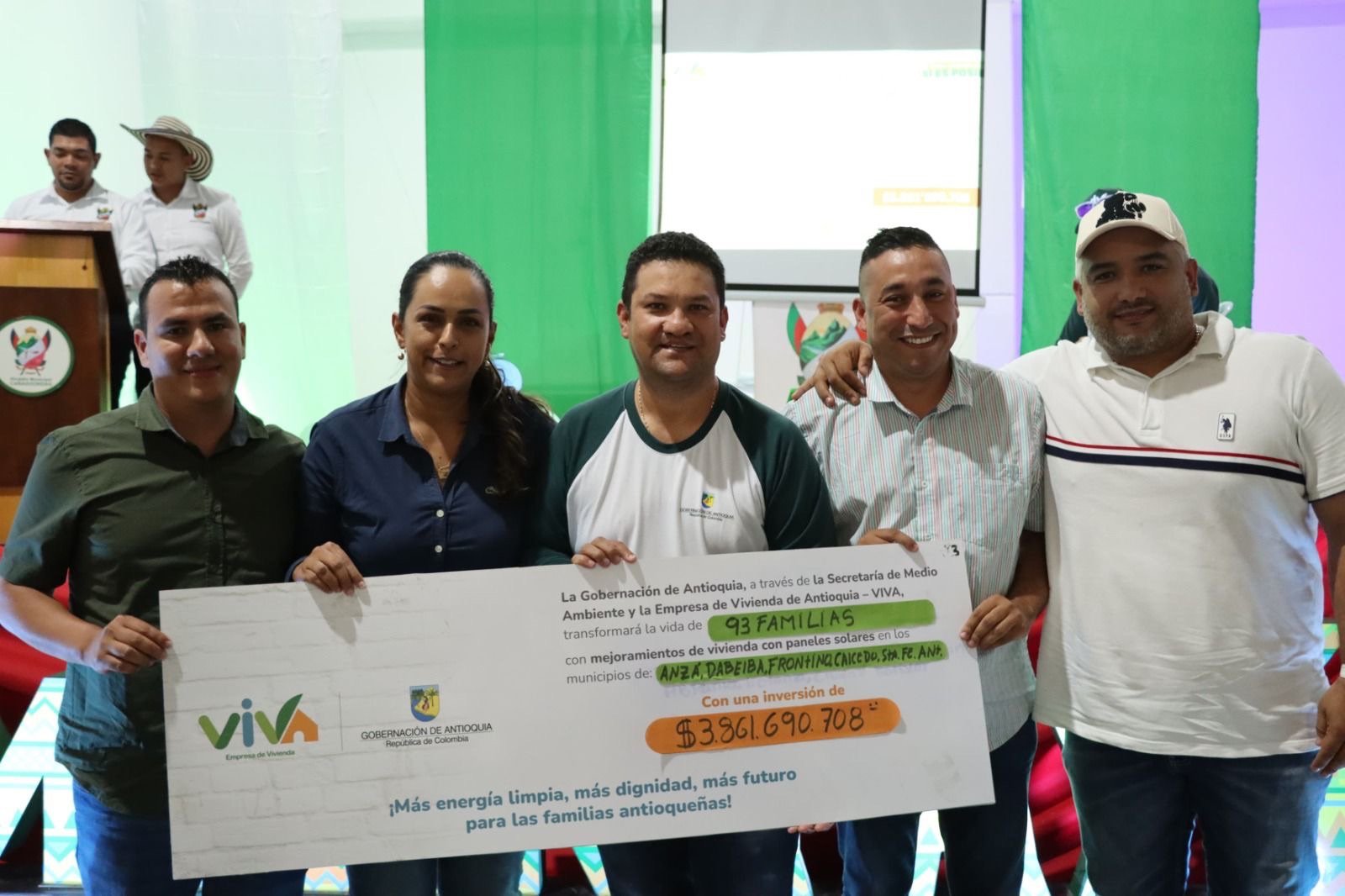 681 FAMILIAS DEL OCCIDENTE ANTIOQUEÑO CUMPLIRÁN EL SUEÑO DE TENER UNA VIVIENDA DIGNA