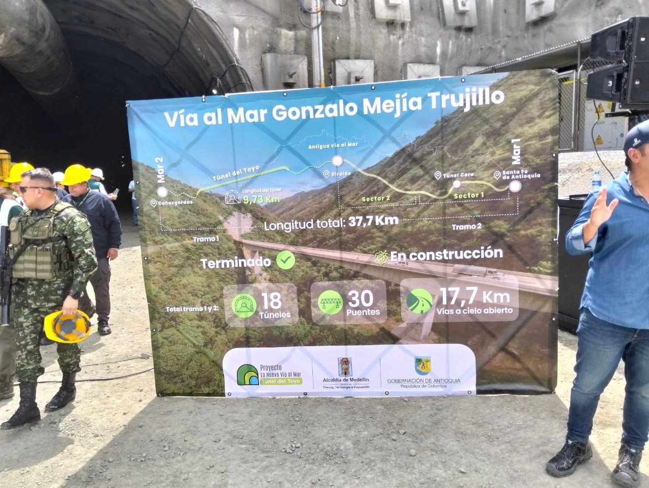 ANTIOQUIA Y MEDELLÍN SALVAN LA OBRA QUE TRANSFORMARÁ AL PAÍS