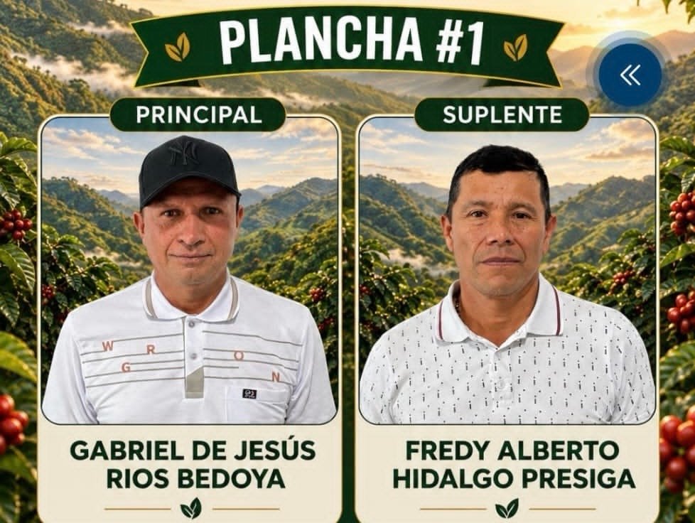 DOS VERDADEROS CAFETEROS ASPIRAN A REPRESENTAR MUY BIEN AL OCCIDENTE ANTIOQUEÑO