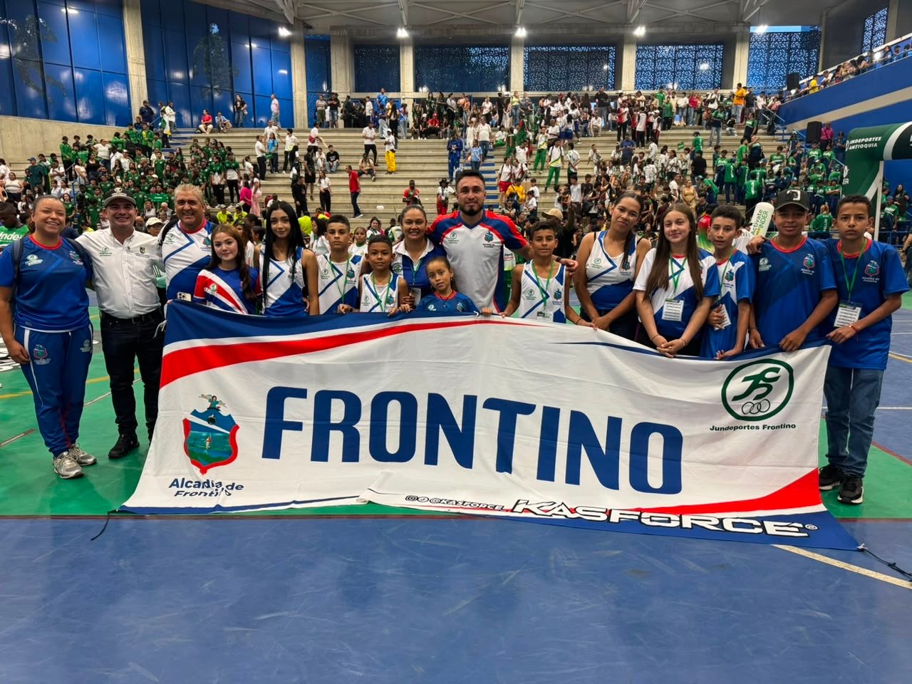 Frontino muestra su talento deportivo en los Juegos que se disputan en Girardota